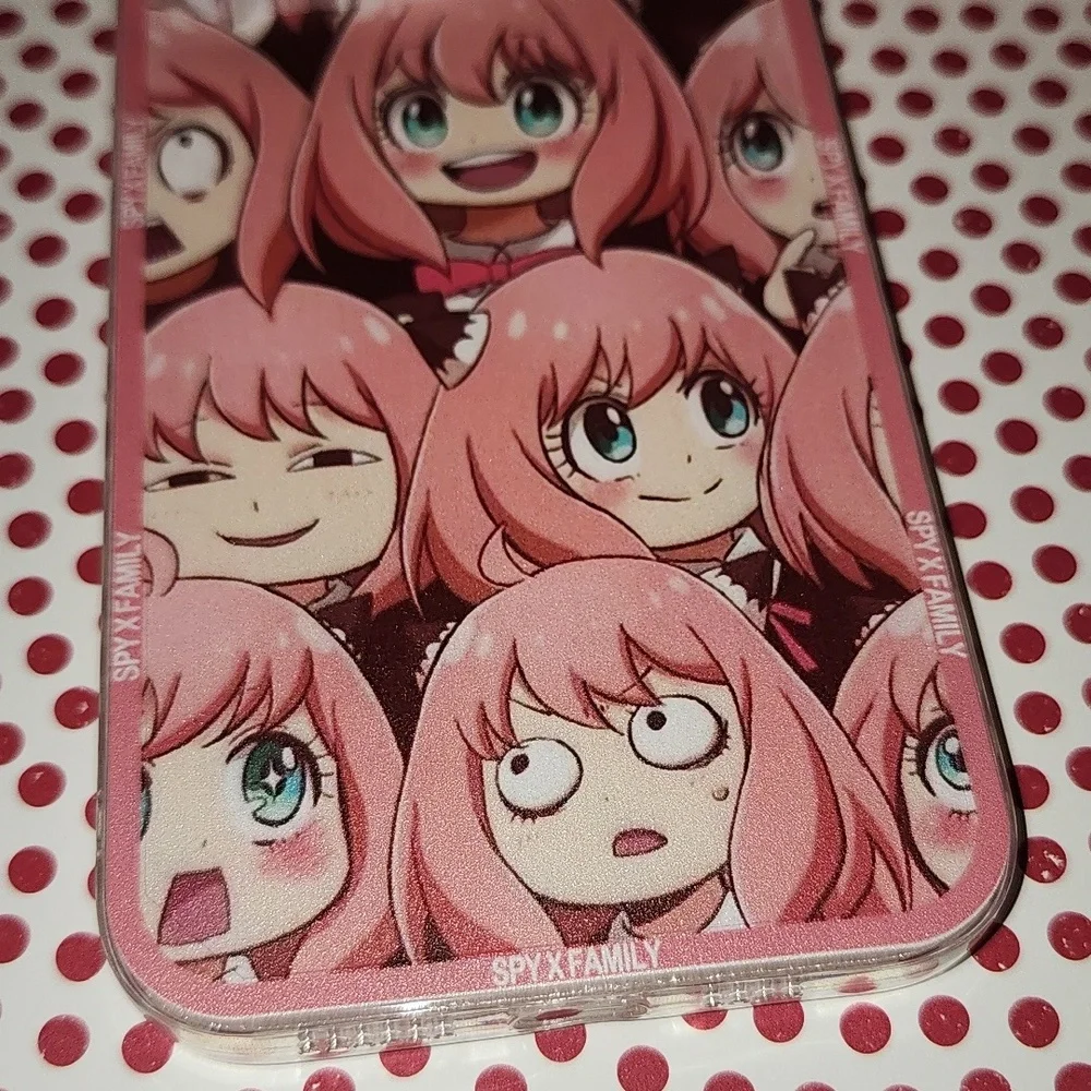 Brand new Apple IPhone 14 Pro Max Spy × Family Anya Forger  Silicone Phone case